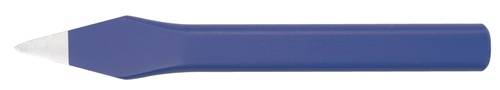 Kreuzmeißel Gesamt-L.125mm 17x11mm flachoval CrV-Stahl TECWERK-0