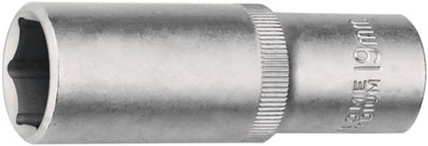 Steckschlüsseleinsatz 1/2 Zoll 6-kant SW 13mm L.77mm TECWERK