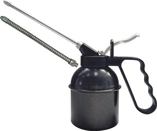 Spritzöler MSM 300 Metall 300ml anthrazit-grau Messingpumpe SAMOA HALLBAUER-0