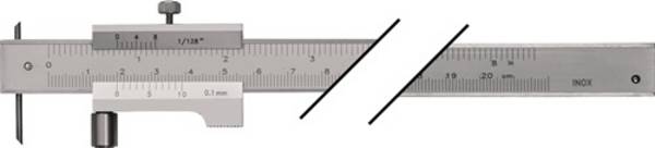 Streichmaß 400mm m.Laufrolle TECWERK