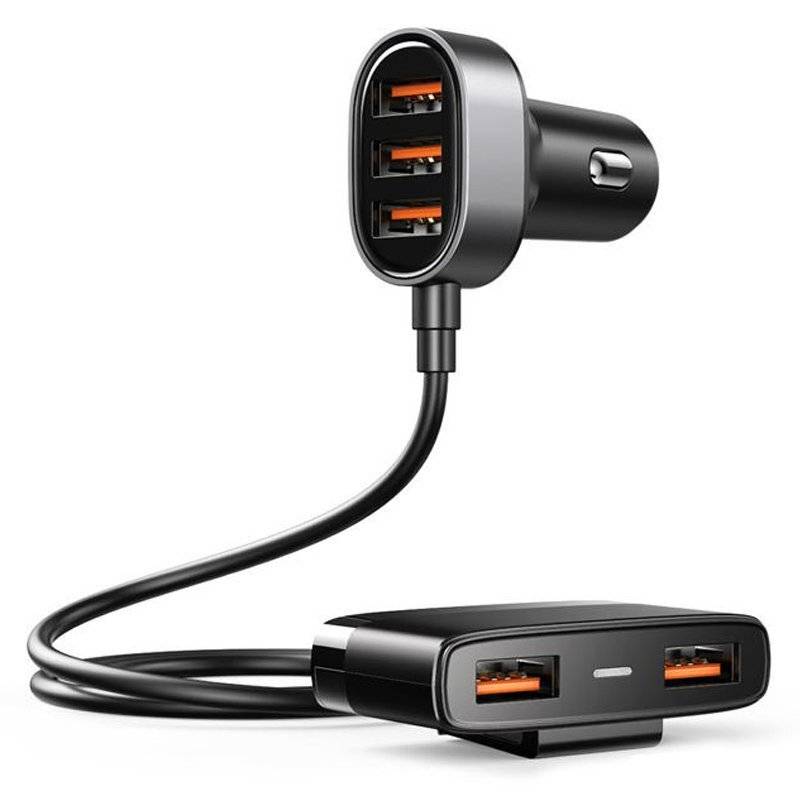 Joyroom JR-CL03 5-Port USB-Kfz-Ladegerät, 31W, 1,5m Kabel, 5x USB-A-4