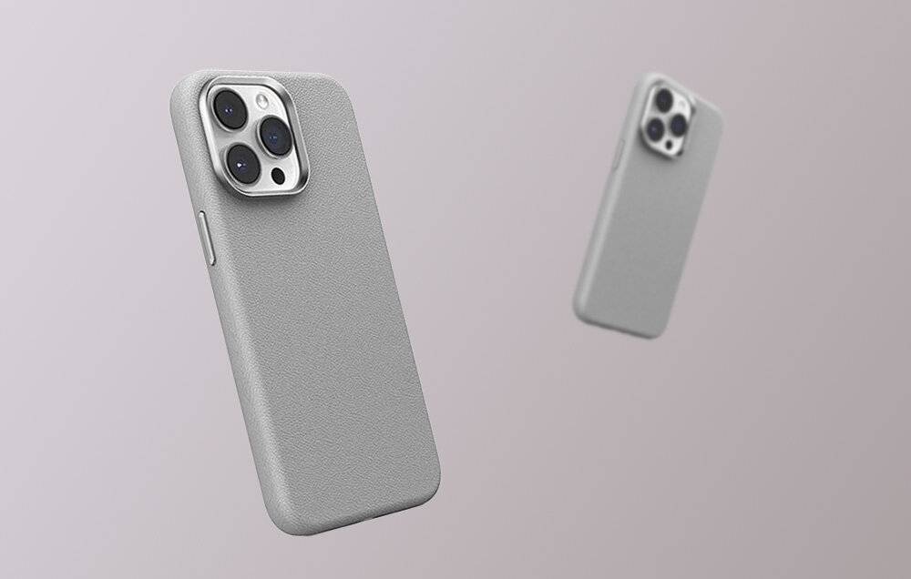Magnetische Handyhülle für iPhone 15 Pro Joyroom JR-BP007 (grau)-1
