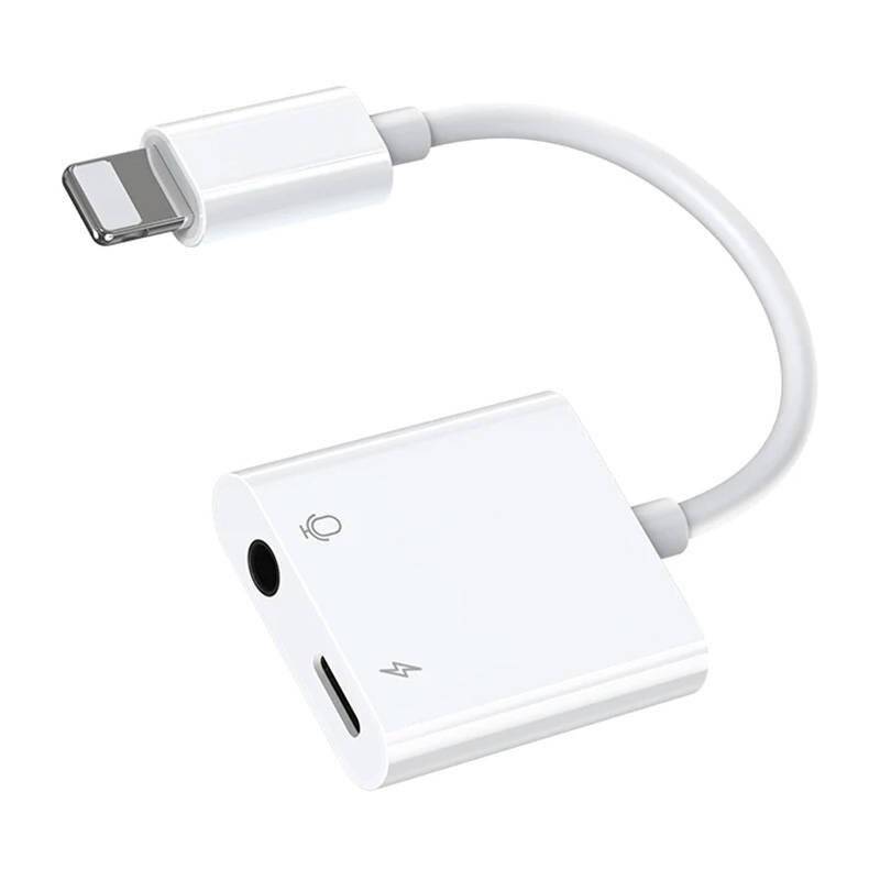 Audio-Adapter Lightning auf 3,5 mm Klinke & Lightning-Ladebuchse Joyroom S-Y105