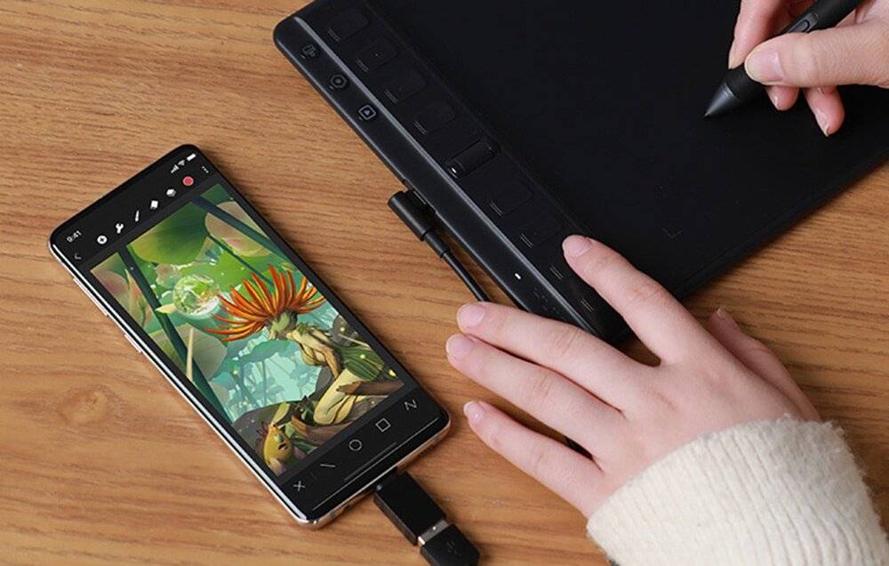 Symbolbild für Huion Inspiroy 2 M H951P Grafiktablett, 8192 Druckstufen, USB-C, für PC & Android