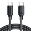 Joyroom USB-C auf USB-C Kabel, 60W, 480 Mbit/s, 1m, Schwarz, S-CC060A9