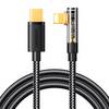 Joyroom USB-C auf Lightning Kabel, 20W PD, 90° Winkelstecker, 1.2m, Schwarz