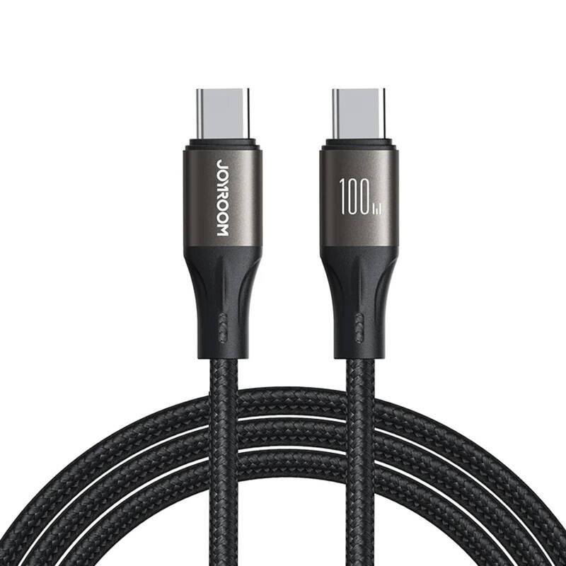 Joyroom USB-C Lade- und Datenkabel, 100W Power Delivery, 1.2m, SA25-CC5 Schwarz