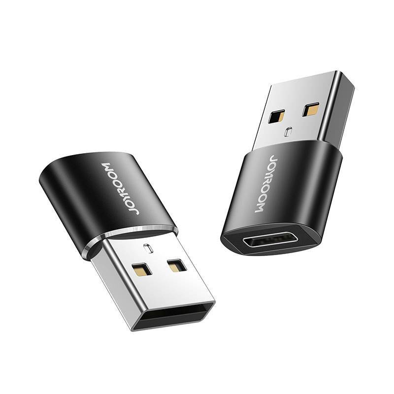 Joyroom S-H152 Adapter USB-A Stecker auf USB-C Buchse, 2er-Set, USB 3.0, 5 Gbit/s-0