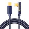 Joyroom USB-C auf Lightning Winkelkabel, 20W PD, 1.2m, Blau
