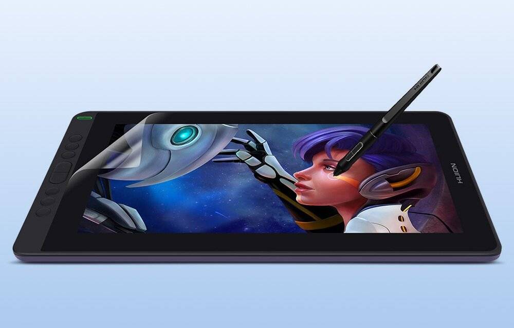 Huion Kamvas 13 GS1331 Grafiktablett, 13,3" FHD IPS, 8192 Druckstufen, 8 Express-Tasten-3