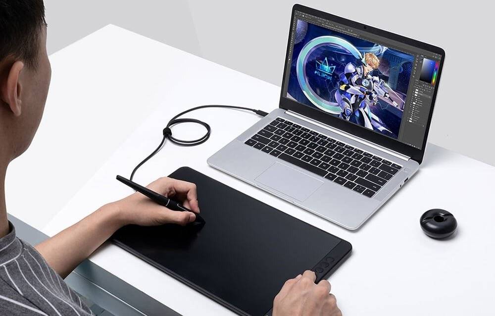 Symbolbild für Huion Kamvas 13 GS1331 Grafiktablett, 13,3" FHD IPS, 8192 Druckstufen, 8 Express-Tasten