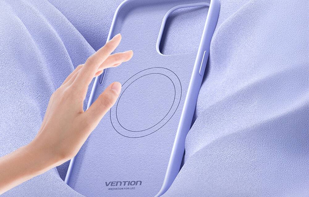 Preisbild für Vention KUFB0-40 Silikonhülle für iPhone 15 Pro Max (schwarz)