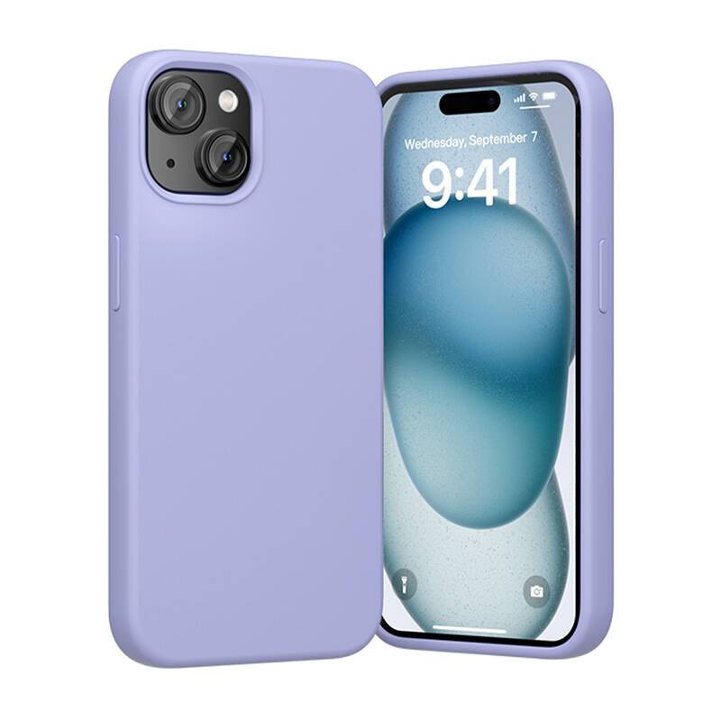 Vention KUFV0-20 Silikonhülle für iPhone 15 Plus (lila)-2