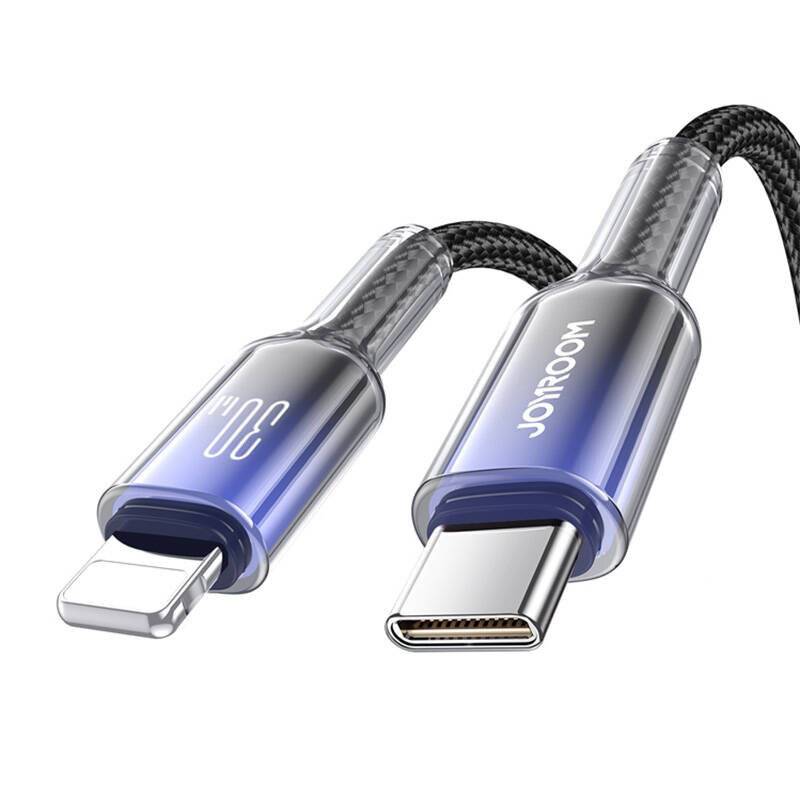 Kabel USB-C Lightning Joyroom S-A42 30W 1.2m czarny-0