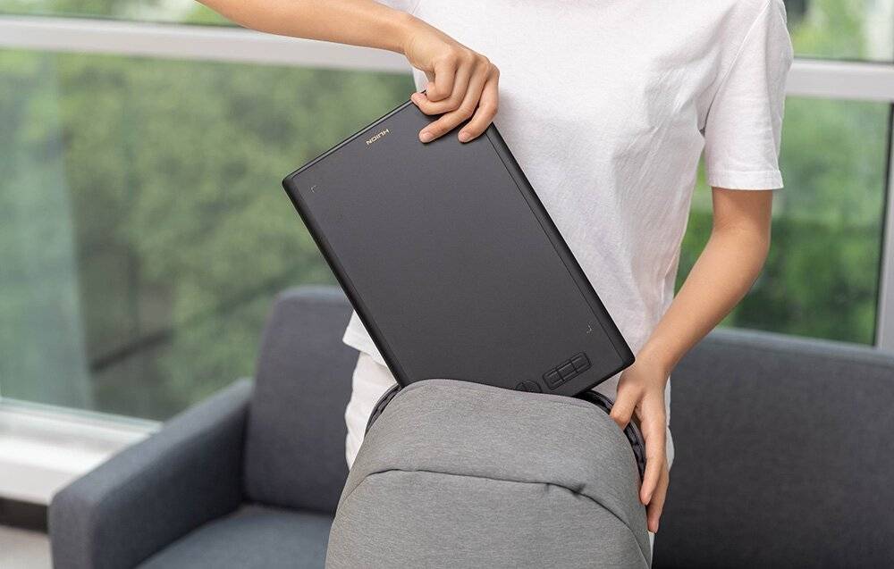 Preisbild für Huion H610X Grafiktablett, 8192 Druckstufen, 10 x 6,25 Zoll Arbeitsfläche, USB-C