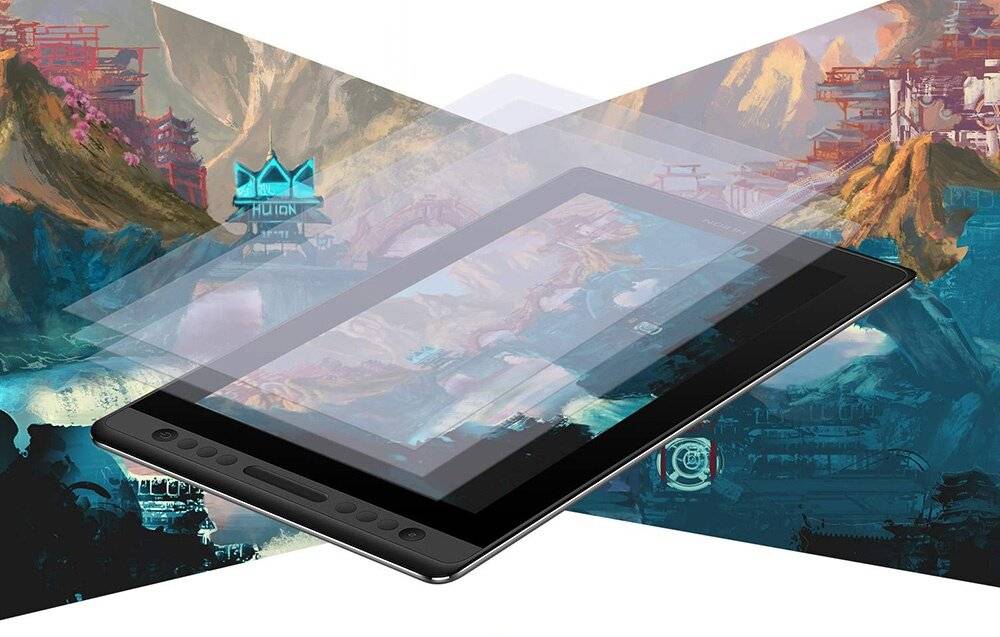 Huion Kamvas Pro 16 GT156 Grafiktablett, 15,6" Full HD Display, 8192 Druckstufen-4