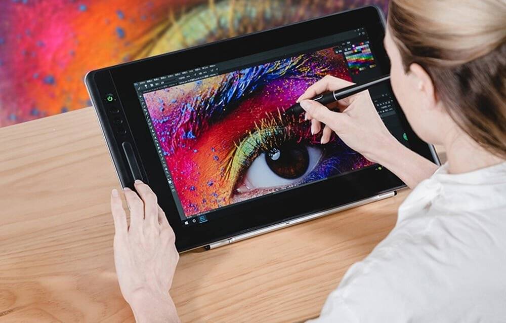 Huion Kamvas Pro 16 GT156 Grafiktablett, 15,6" Full HD Display, 8192 Druckstufen-1