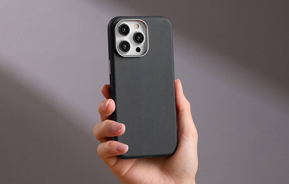 Magnetische Handyhülle für iPhone 15 Pro Joyroom JR-BP007 (schwarz)-1
