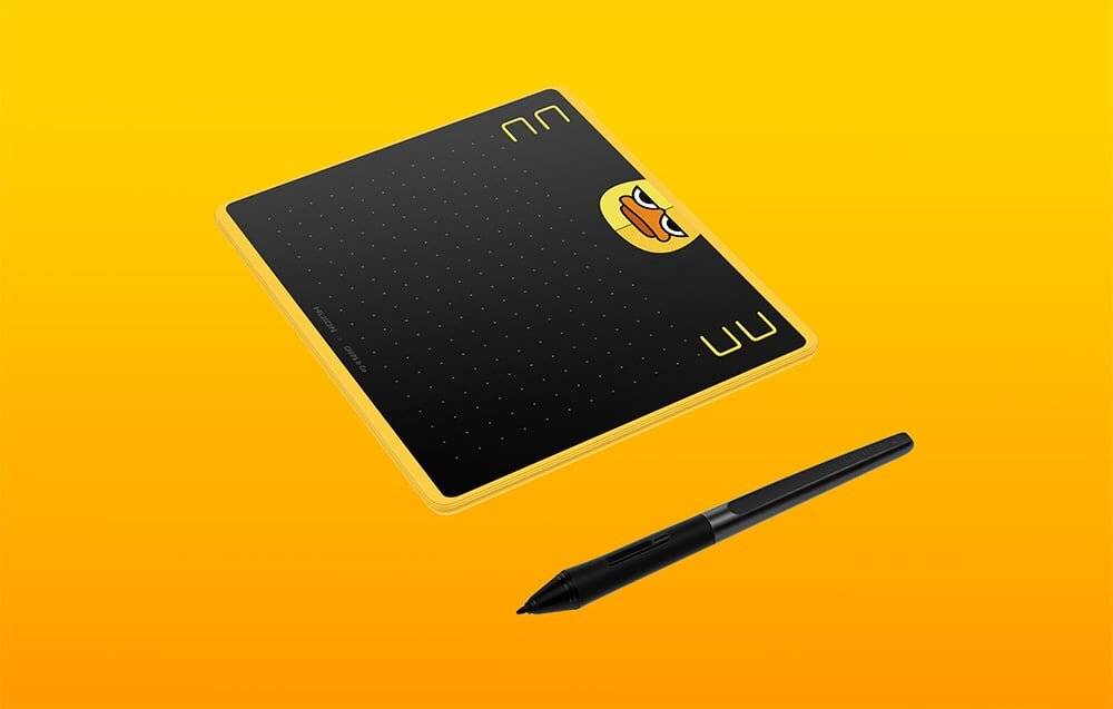 Symbolbild für Huion HS64 SE Grafiktablett, 8192 Druckstufen, 160x102 mm Arbeitsfläche, 4 Express-Tasten