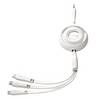 Joyroom 3-in-1 USB-Ladekabel, USB-C/Lightning/Micro-USB, 3,5A, 1m, einziehbar