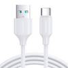 Joyroom USB-A auf USB-C Kabel, 3A, 480 Mbit/s, PVC, 1 m, Weiß