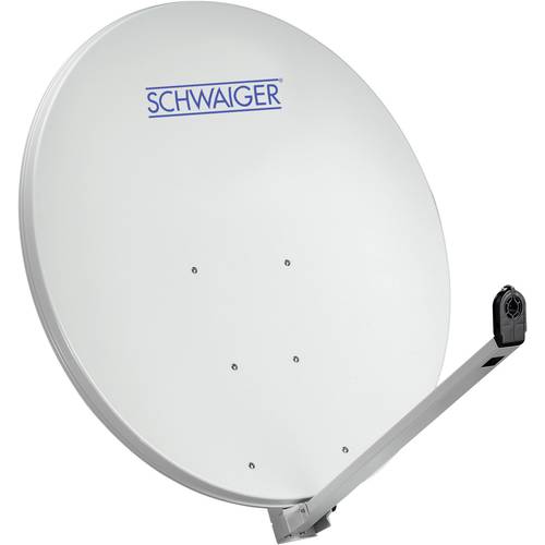 Schwaiger SPI1000.0 SAT Antenne 97 cm Reflektormaterial: Aluminium Hellgrau
