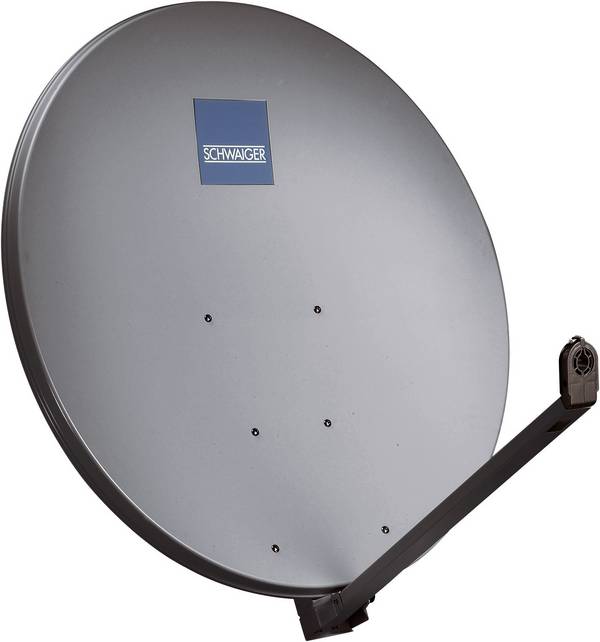 Schwaiger SPI1000.1 SAT Antenne 97 cm Reflektormaterial: Aluminium Dunkelgrau