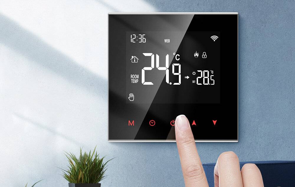 Smart Thermostat Avatto WT100 Warmwasserbereiter 3A Wi-Fi TUYA-2