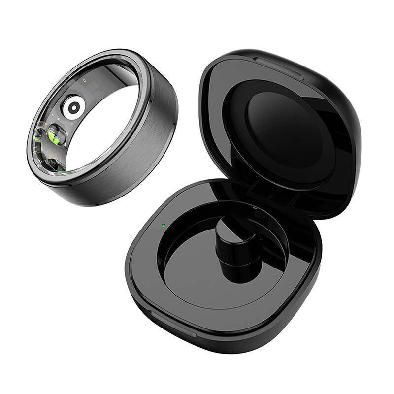Colmi - R03 Black 9 - Smartring Colmi R03 18,9 MM 9 (Schwarz)-1