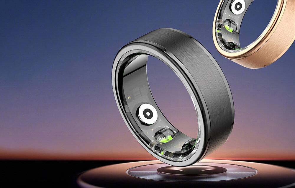 Colmi - R03 Black 9 - Smartring Colmi R03 18,9 MM 9 (Schwarz)-3