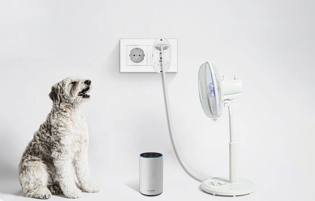 Doppelte intelligente Steckdose WiFi Gosund SP211 3500W, Tuya-1