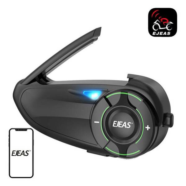 EJEAS Q8 Motorrad-Sprechanlage