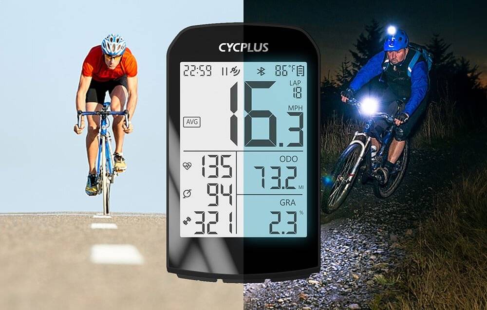 Cycplus - M1 - GPS bike computer Cycplus M1-3
