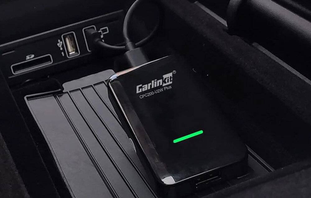 Carlinkit - CPC200-U2W PLUS NEW - Drahtloser Adapter Carlinkit U2W Plus Apple Carplay (schwarz)-3