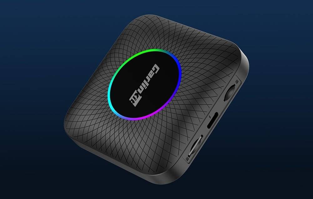 Preisbild für Carlinkit - TBOX PLUS LED 4+64 - Carlinkit TBOX PLUS LED Wireless Adapter, 8G/128G, Apple Carplay/Android Auto (schwarz)