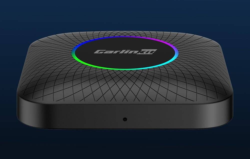 Carlinkit - TBOX PLUS LED 4+64 - Carlinkit TBOX PLUS LED Wireless Adapter, 8G/128G, Apple Carplay/Android Auto (schwarz)-1