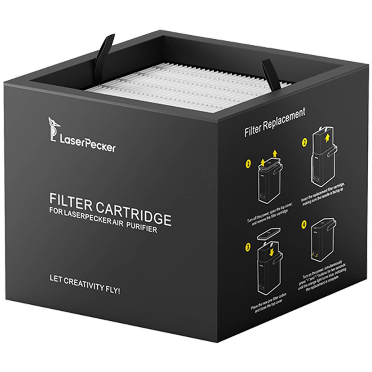 LaserPecker - LP-APF - LaserPecker Luftreiniger Rauchfilter-0
