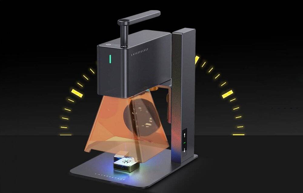 Preisbild für LaserPecker 2 Basisversion, 5W Lasergravierer, 100x100mm Gravurfläche, 600 mm/s