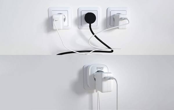 Intelligenter Stecker WiFi Gosund SP112 2xUSB, 16A, Tuya