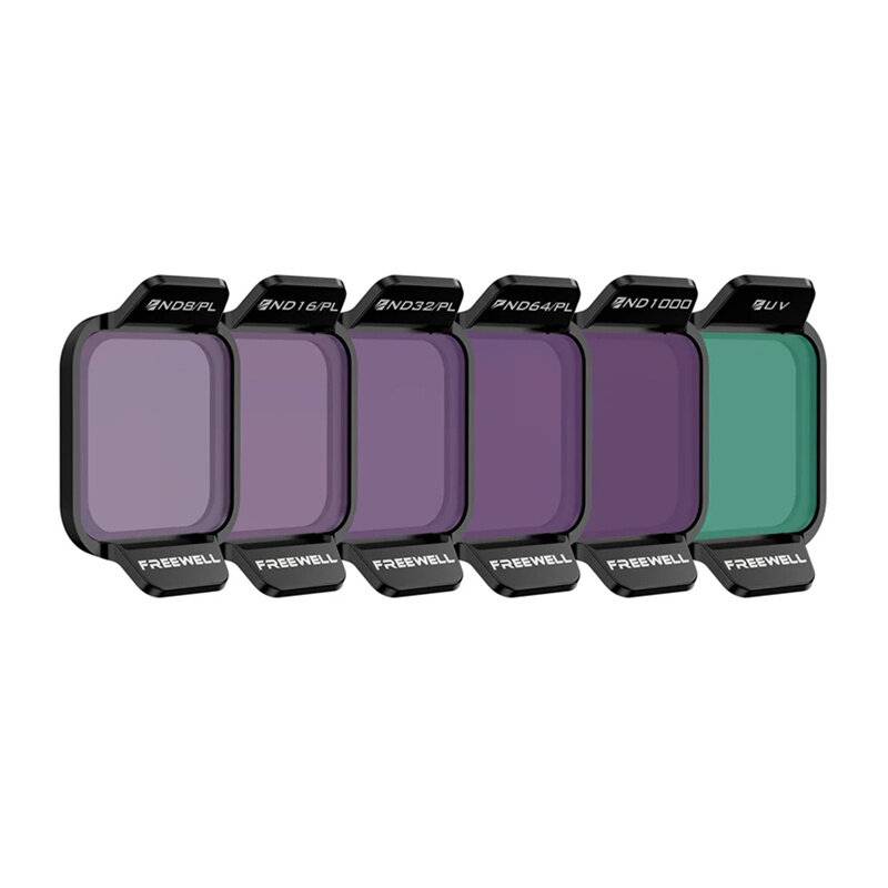 Zestaw 6 filtrów Freewell Bright Day do DJI Flip-0