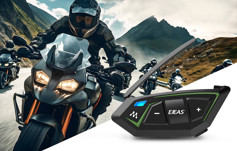 Motorrad-Sprechanlage EJEAS MS8-SE-2