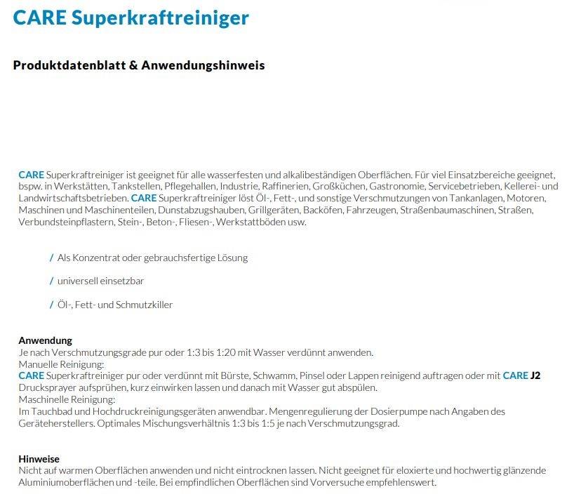 CONEL CARE Superkraftreiniger 5L, Konzentrat-1