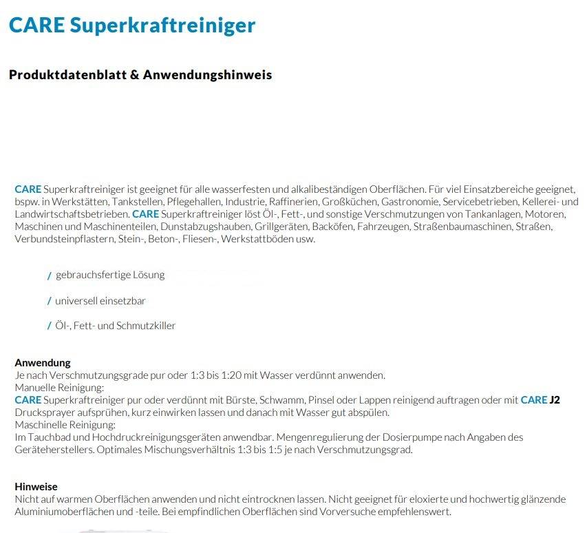 CONEL CARE Superkraftreiniger 500ml-1