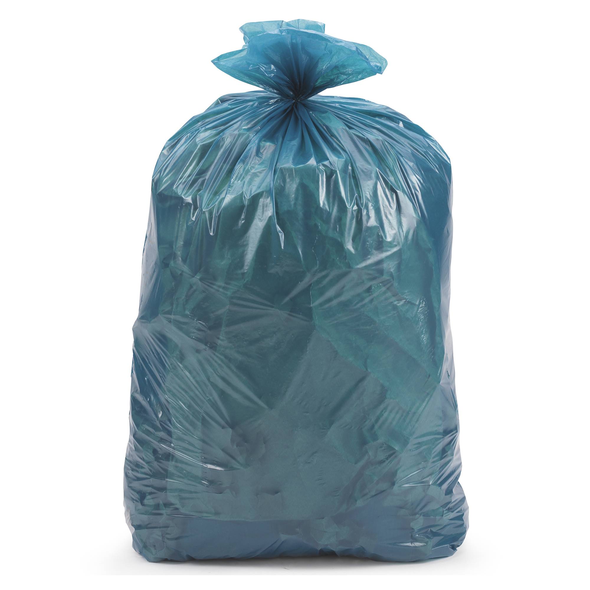 RAJAPACK Blaue Müllsäcke 140 l, 900 x 1100 mm-0