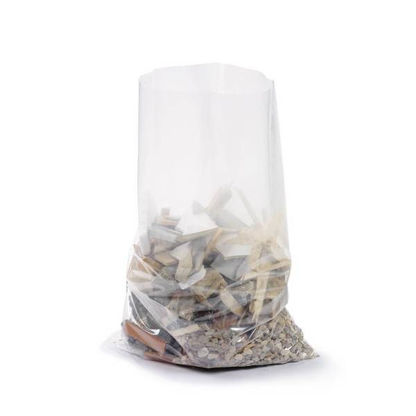 RAJAPACK Müllsäcke Bauschutt Transparent