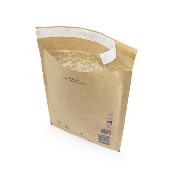 RAJAPACK Luftpolster-Versandtaschen RAJA Eco braun 150 x 210 mm