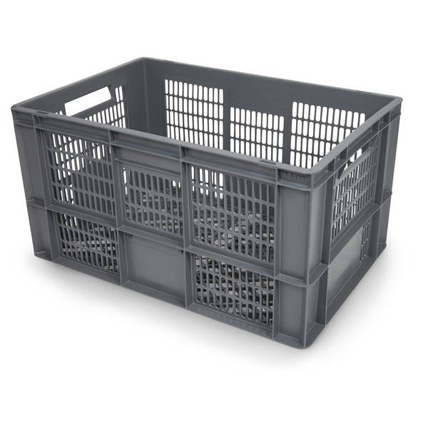RAJAPACK Eurobox mit durchbrochenen Wänden 600 x 400 x 320 mm
