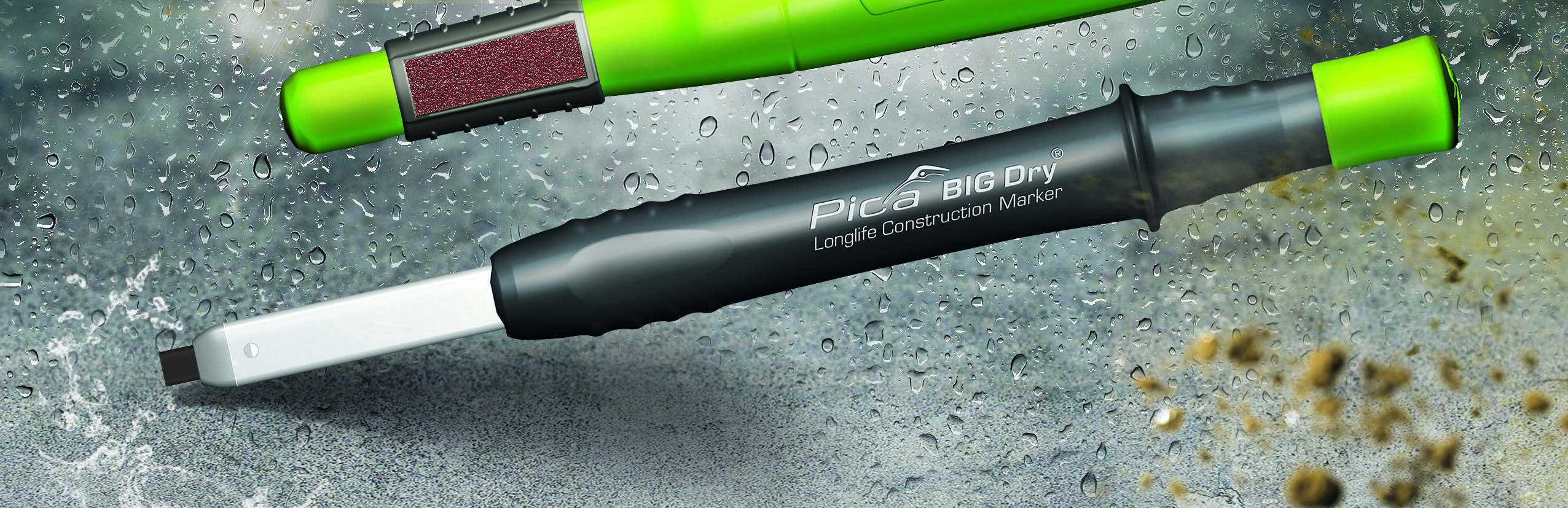 Zimmermanns-Bleistift BIGDry Graphit FOR ALL Pica - Artikel: 4260056155277-1