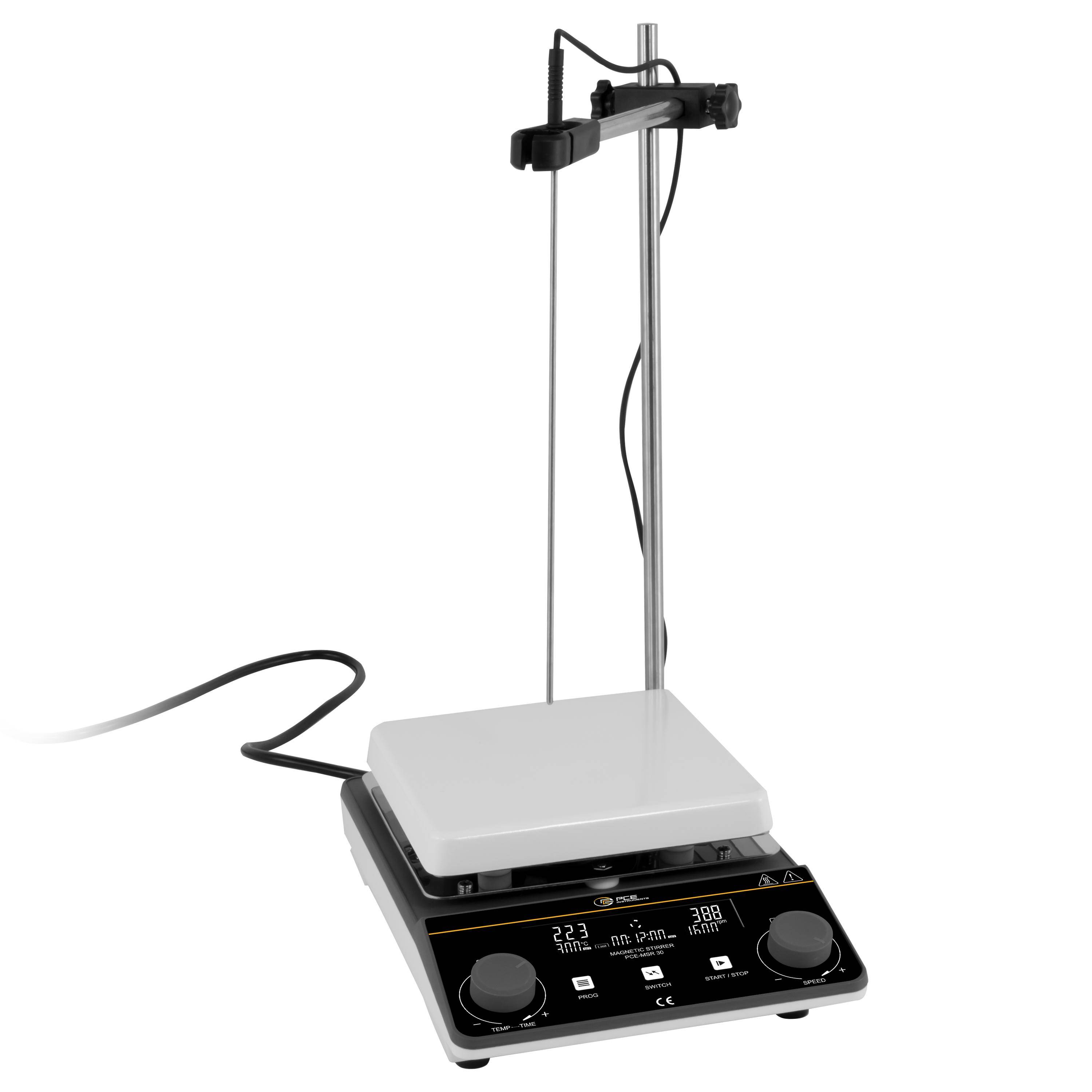 Thumbnail - PCE Instruments PCE-MSR 30 Laborrührer 550 W 5 kg Kunststoff mit Heizplatte