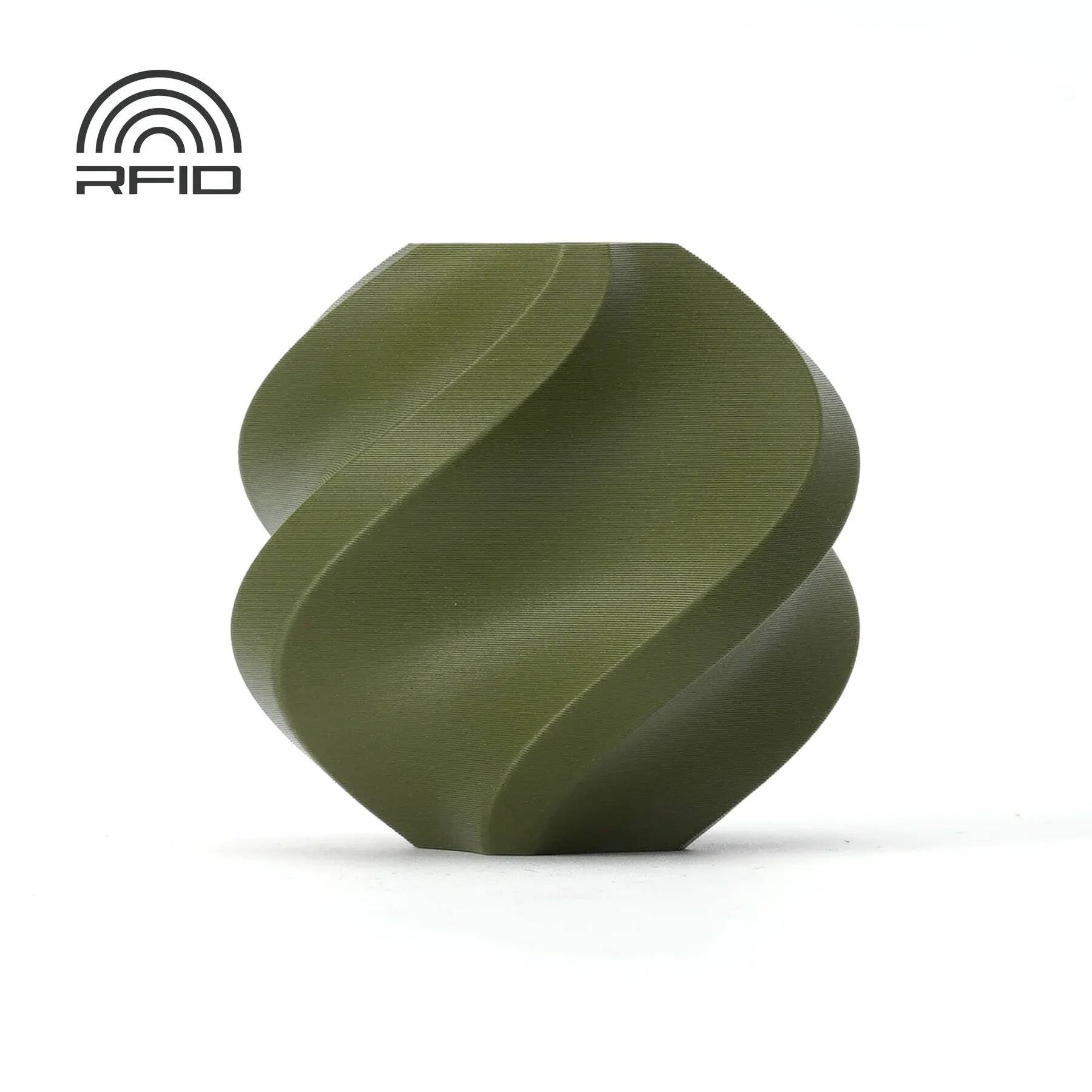 Bambu Lab PLA Matte Dark Green, Refill (1.000 g)-0